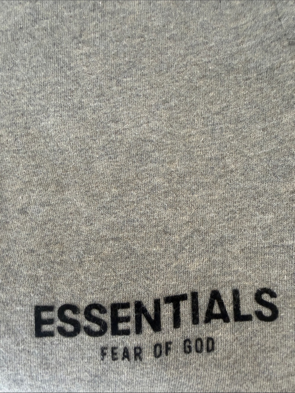 Fear of God ESSENTIALS Men’s Light Gray Jogger Sweatpants